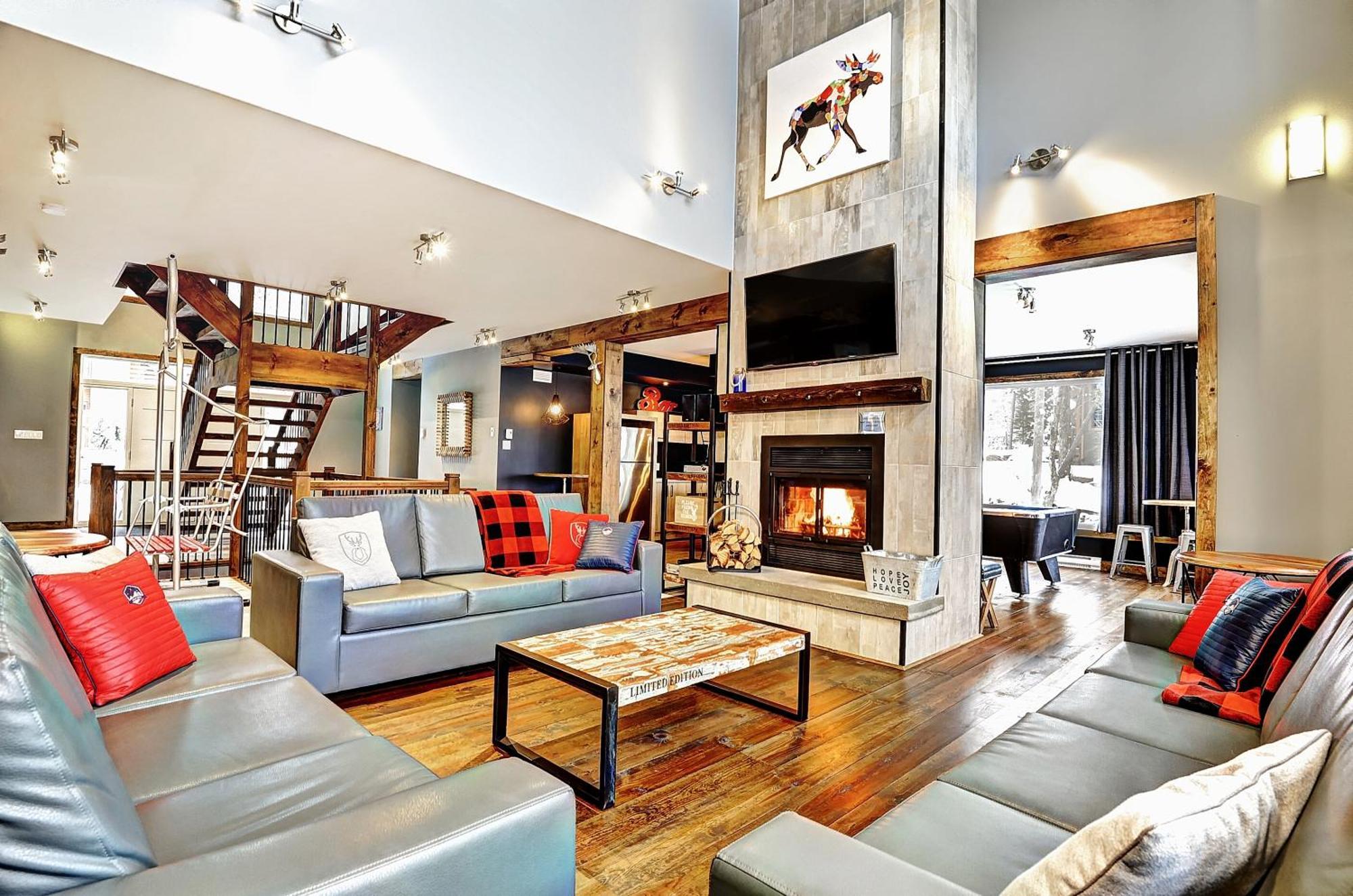 The Big Jack Chalet 33 Chemin Blanc By Les Chalets Alpins Stoneham Room photo